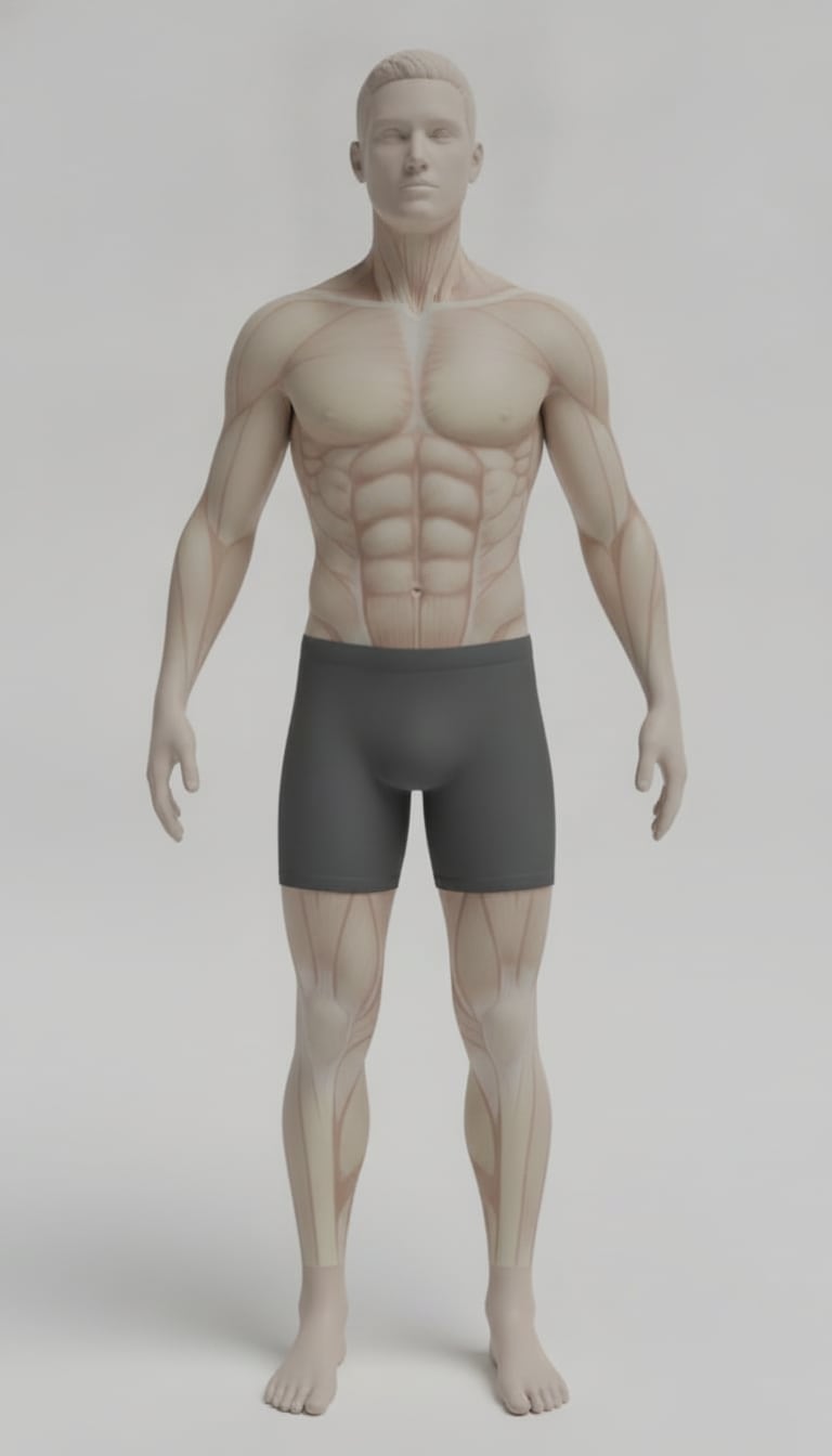 Essential body fat reference at 5%